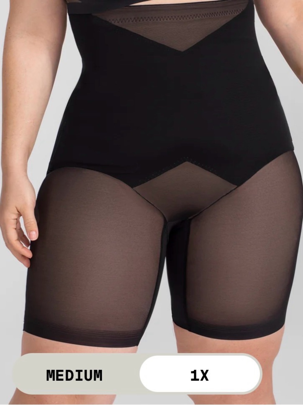 Honeylove Superpower Shorts Shape wear - Black